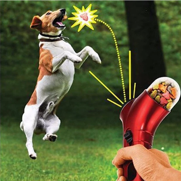 Treat Launcher Pet Reward Toy For Dog Pet Food Catapult Feeder Funny Dog Toys - Image 3 of 4