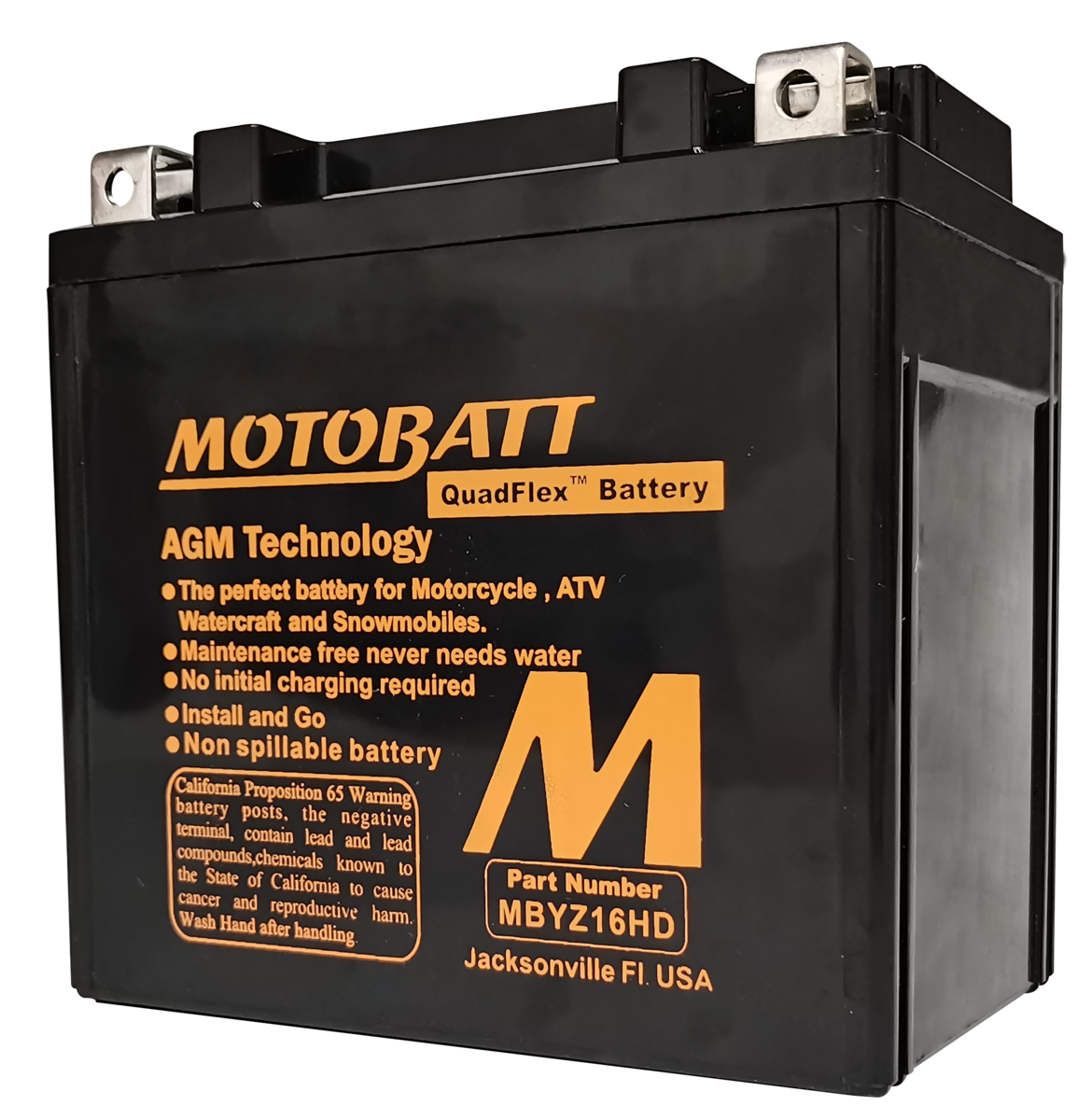 Motobatt Premium Battery for Kawasaki ZX 1400 ZZR 1400 ABS