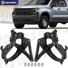 Front Bumper Support Retainer Brackets Left Right For Silverado 1500 2019-2022