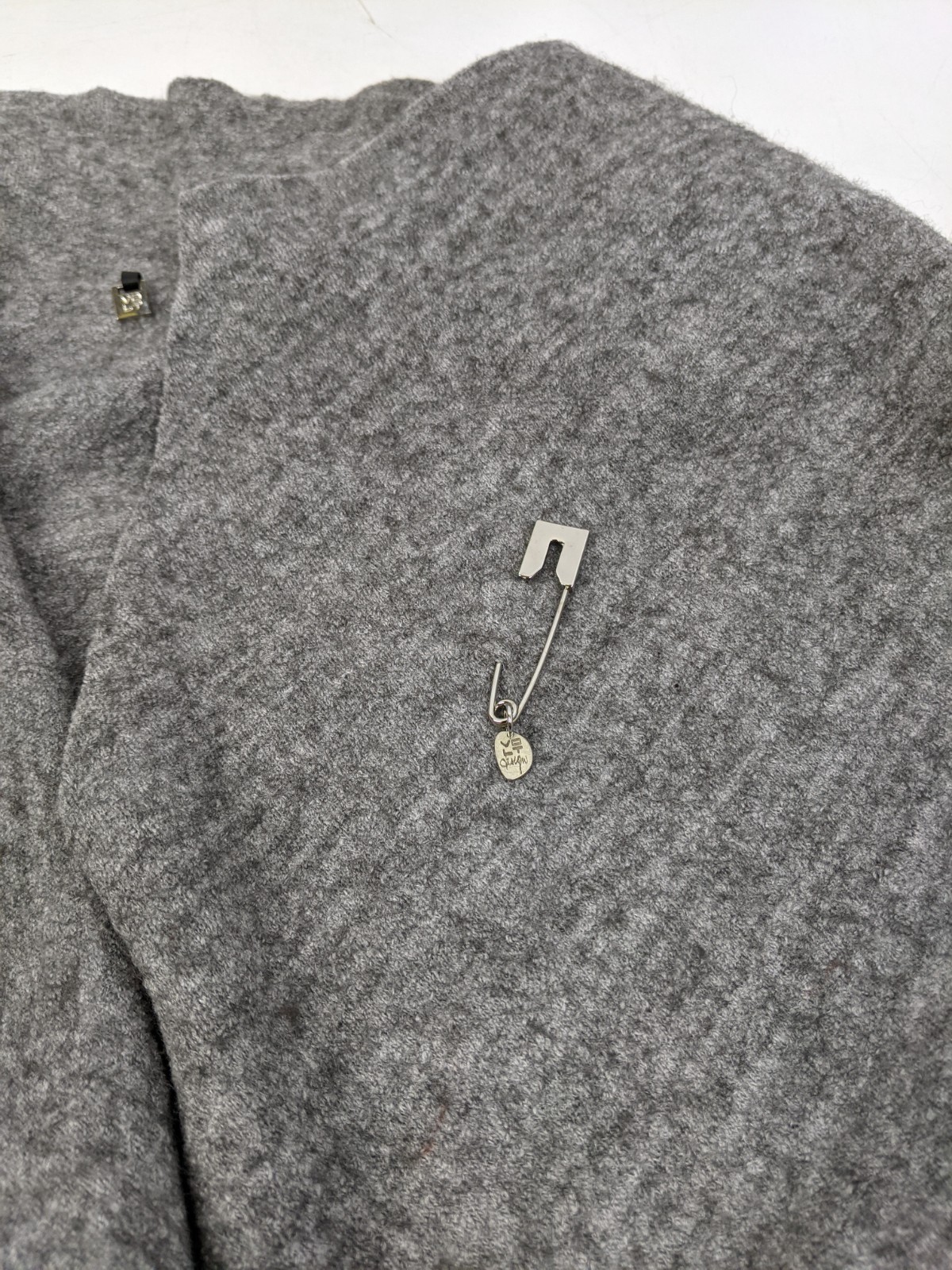 Volt Design Open Front Cardigan Statement Print S… - image 4