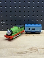 Trackmaster Thomas & Friends Percy Mattel Motorized Train Sodor Ice Company Car