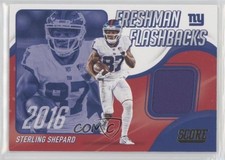 2021 Score Freshman Flashbacks Sterling Shepard #FF18 t3w