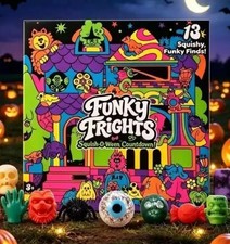 2026 NeeDoh Funky Frights Squish-O-Ween Countdown Halloween Advent Calendar NEW