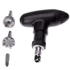 Golf Spike Wrench Shoes Ratchet Action Remover Adjustment Tool Stainless