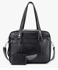 STEAMEDBUN Kawaii Ita Bag Japanese School Bag Cute Tote Bag Large