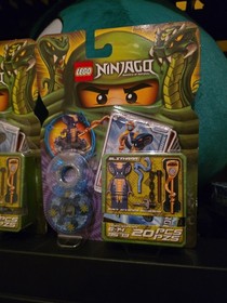 LEGO NINJAGO Slithraa Spinner 9573 Sealed 2012 Read Description 