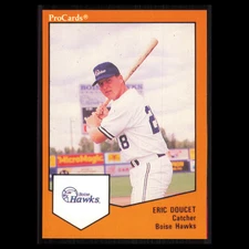 Eric Doucet #1983 1989 ProCards Minor League Team Sets Boise Hawks Baseball Card