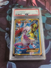 Pokemon TCG Mewtwo EX (163 Secret Full Art) 163/162 Breakthrough Holo PSA 5