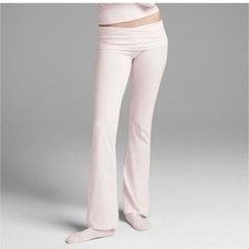 Skims Cotton Jersey Fold over Pant Leggings AP-PNT-0715 Barely Pink Size XS