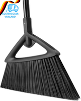 Eyliden Besen Mit Stiel DraußEn, 146Cm StraßEnbesen Mit Steifen Borsten FüR Schw