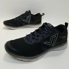 Vionic Miles Walking Sneaker Shoes Women's size 8 M Black/White 335