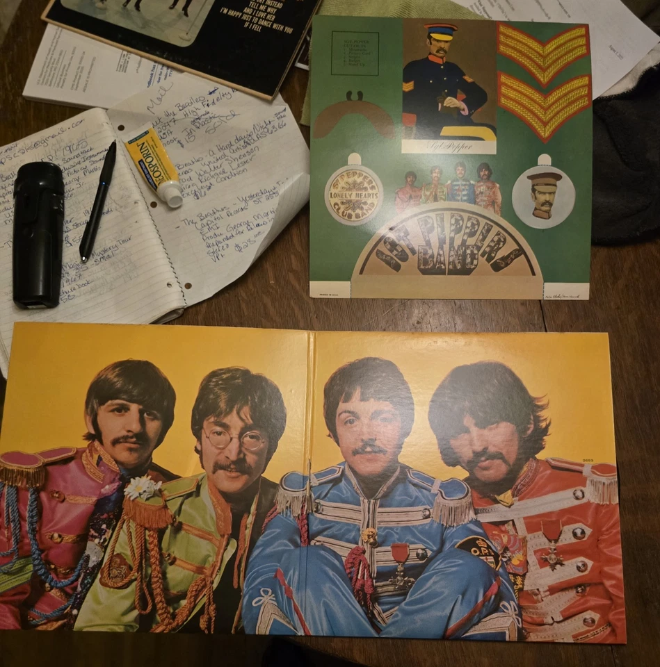 The Beatles - Sgt Peppers Lonely Hearts Club Band Vinyl LP SMAS-2653 - Image 4 of 4