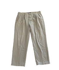 Vintage Men  s 40x32 Polo Ralph Lauren Pleated Andrew Chino Khaki Dress Pants