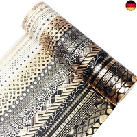 Yubbaex Washi Tape Set Masking Tape Klebeband Bunt FüR Heimwerker, Dekoratives