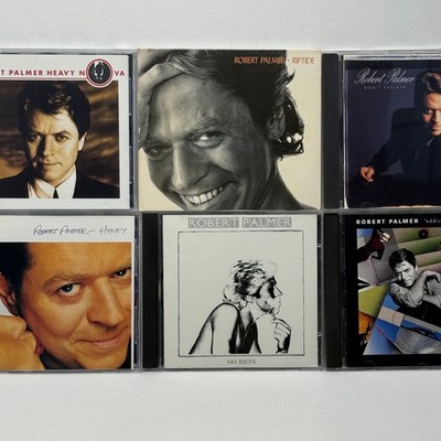 Robert Palmer 6 CD Lot Riptide Heavy Nova Don't Explain Honey Secrets Addicted