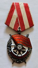 Orden  Rotbannerorden  Abzeichen&nbsp; Sowjetunion UdssR ,Silber, Original