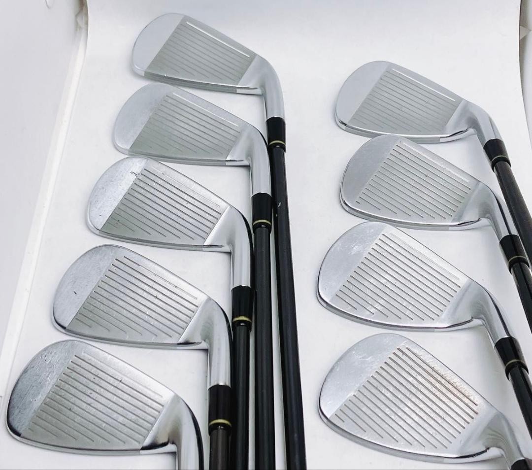 6pcs ️ PRGR TR-X 915 CR Set de fer 6clubs 5-9,Pw Flex SR rigide