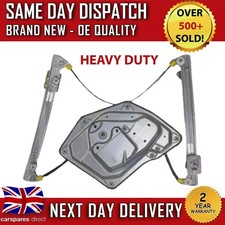 SKODA SUPERB MK2 3T 2008-2015 FRONT RIGHT DRIVER SIDE WINDOW REGULATOR & PANEL