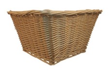 Natural Woven Storage Basket Rectangular 12x12x8 Inches Decorative  Durable