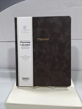 Everygirl open dated monthly & weekly planner book 10.5"x8.25" +notes