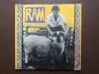 PAUL McCARTNEY 'RAM' -1/-1 UK 1971 1st Press VINYL ALBUM APPLE PAS 10003 VG/VG+