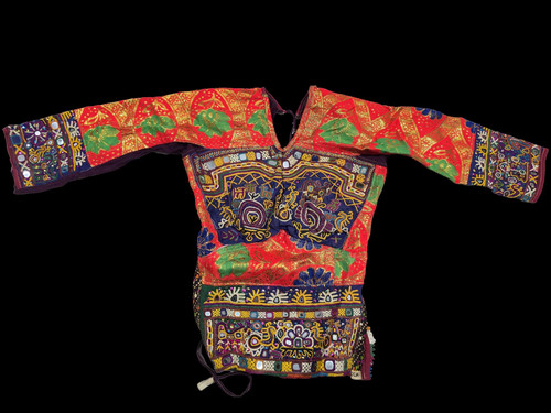 Banjara Choli , Vintage Banjara Kutch Rabari Ethnic Embroidery top, kuchi boho