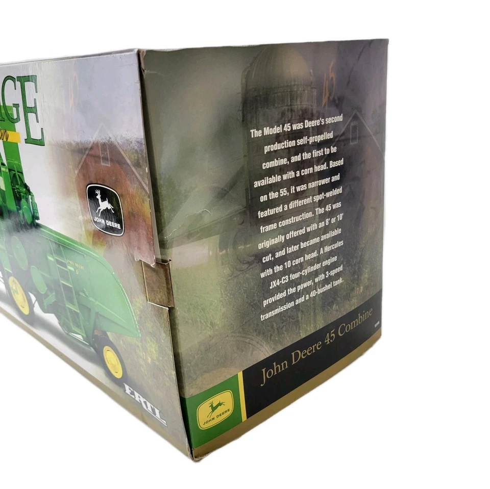 Ertl John Deere Prestige Collection 45 Combine 1/16 Scale W/ BOX NEW!! - Image 4 of 4