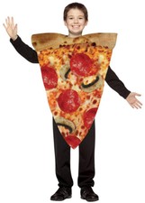 Unisex Kids Pizza Slice Costume - Medium