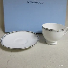 Wedgewood Guinevere Pair Cup Saucer Plate Large From Japan