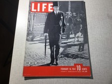 LIFE MAGAZINE.  February 10, 1941.  NEW BRITISH AMBASSADOR.  Vintage. 2
