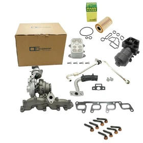 Turbolader Set für VW T5 T6 2.0 TDI CAA 03L253016M 06H121119D 03L145736N 03L1153