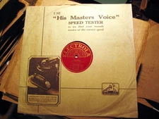 1907 Enrico CARUSO O PARADISO L'AFRICANA/ CARMEN FLOWER ARIA Electrola DB 117