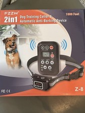 2 In 1 Dog Training Collar Automatic Anti Barking Device