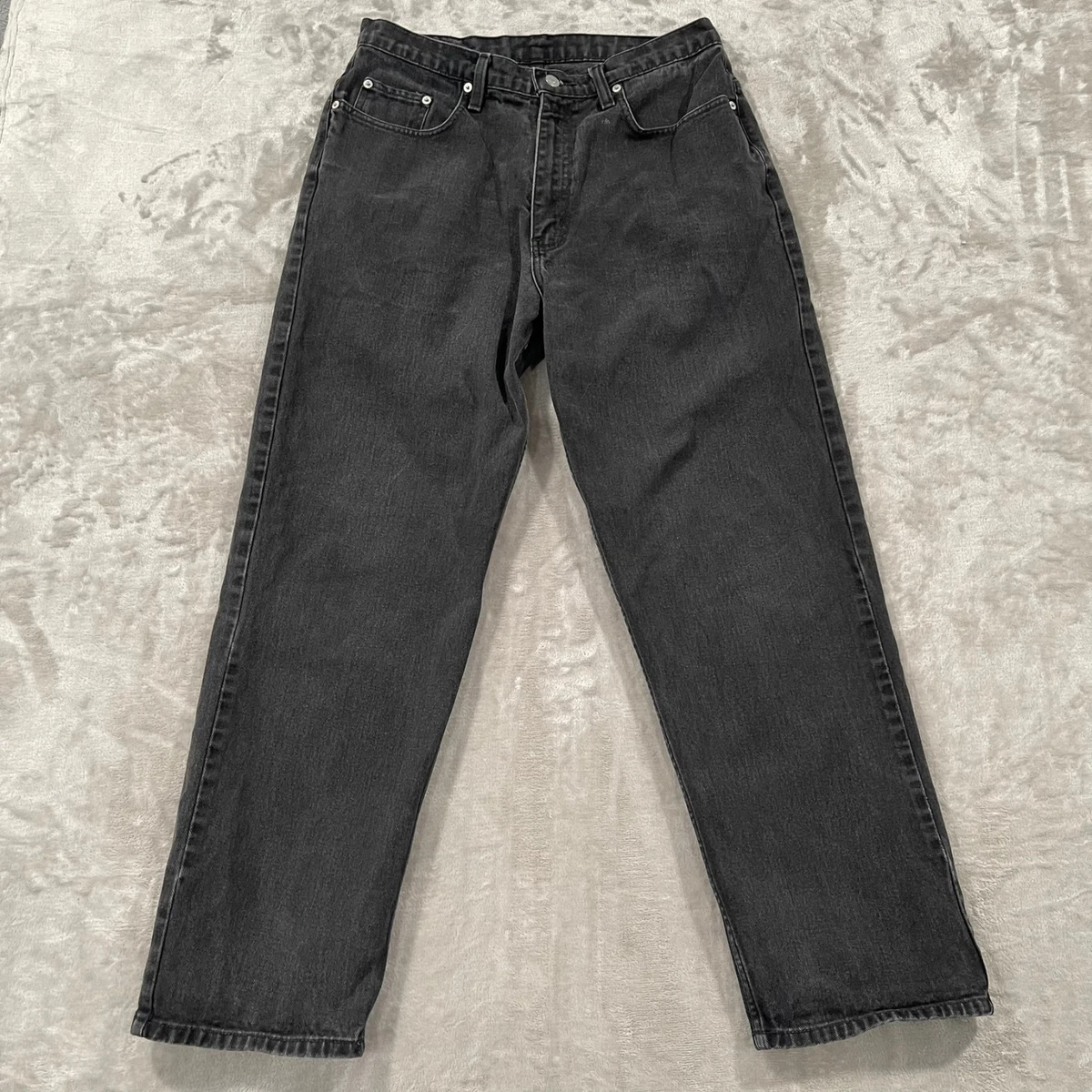 パンツ Polo Ralph Lauren BLACK DENIM 36x30 Polo Ralph Lauren Classic Jeans Men's 36 x 30 Straight Leg Black