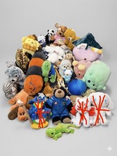 HUGE 35+ Mixed Plush Lot - Build-A-Bear, Sanr...