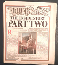 November 20, 1975 Rolling Stone THE WHO, ERIC CLAPTON, RALPH NADER, TONY ORLANDO