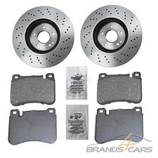 ATEC BREMSSCHEIBEN+BREMSBEL&Auml;GE GELOCHT/BEL&Uuml; &Oslash;330 VORN F&Uuml;R MERCEDES C-KLASSE W203
