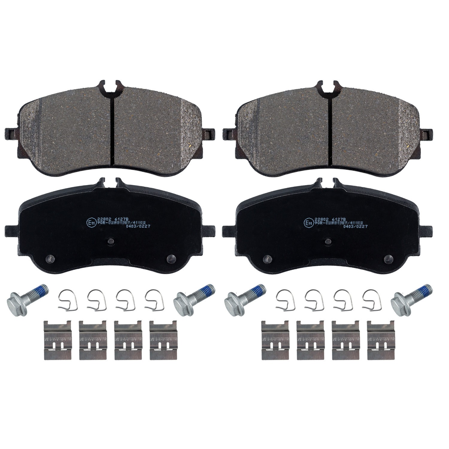 Brake pads Rear Axle 16985 FEBI BILSTEIN for VW MAN - Image 13
