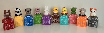Learning Resources Peekaboo Learning Farm/Counting Barns (set of 20)
