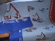 Feuerwehr Polizei Bettwäsche