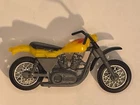 Hot Wheels Street Eater Motorcycle Yellow HK - Flying Colors - 1975 Redline Nice
