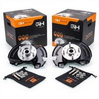 2X Achsschenkel Komplett Vorne FüR Hyundai Getz Tb 09.2002-12.2010 Ohne Abs