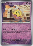 Pocket Scout - Flittle 080/182 Reverse Holo Near Mint SV04: Paradox Rift Pokemon card
