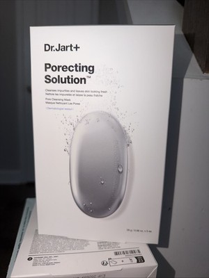 Dr.Jart+ Porecting Solution Face Sheet Mask 0.98oz X 5 each Exp 5/2027 Sealed