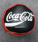 Vintage 1998 Coca-Cola Vinyl Beanbag Hacky-Sack Ball Advertising Souvenir