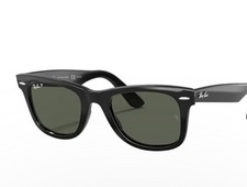 Ray Ban RB2140 Wayfarer Polarized Sunglasses Black 50-22 150mm Free Shipping 