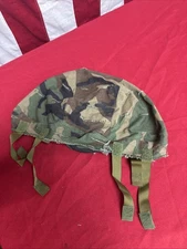 Medium/Large US Woodland BDU PASGT / LWH Helmet Cover Camouflage C051