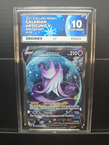 Galarian Articuno V graded ACE 10 for sale on eBay