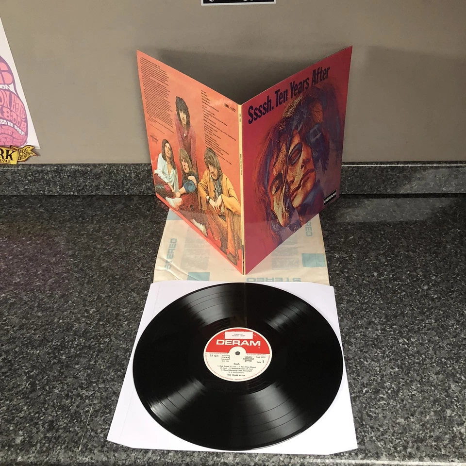 LP VINYL TEN YEARS AFTER ALBUM Ssssh SML 1052 GERMAN 1ST STEREO PRESS EX/NM- - Image 3 of 4