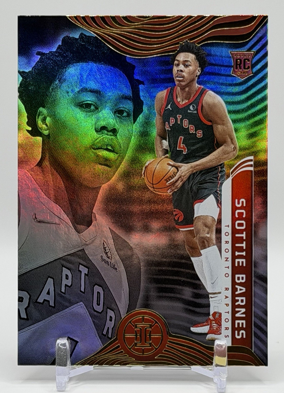 Scottie Barnes 2021-22 Panini Illusions #154 Rookie